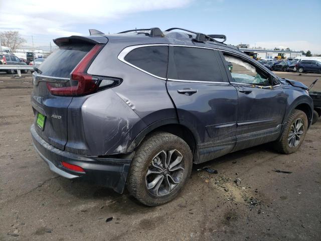 5J6RW2H87LL036261 - 2020 HONDA CR-V EXL GRAY photo 3