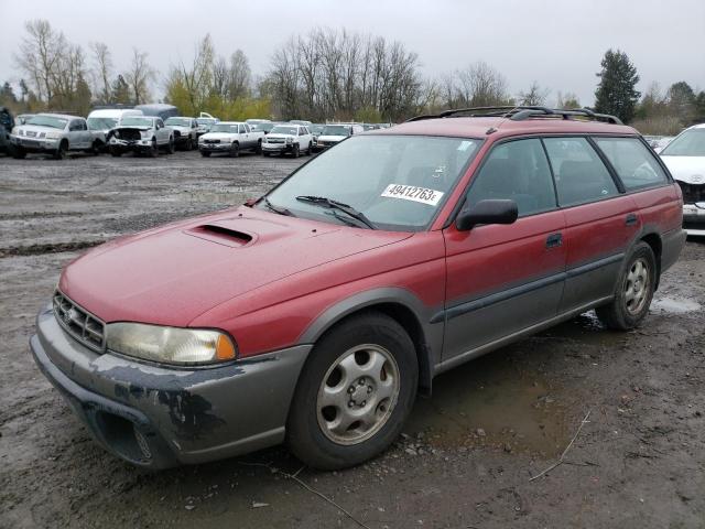 4S3BG6852V7630513 - 1997 SUBARU LEGACY OUTBACK RED photo 1