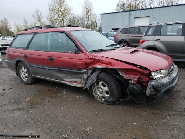 4S3BG6852V7630513 - 1997 SUBARU LEGACY OUTBACK RED photo 4