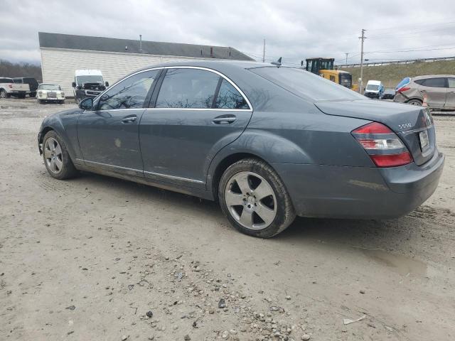 WDDNG86XX8A151444 - 2008 MERCEDES-BENZ S 550 4MATIC GRAY photo 2