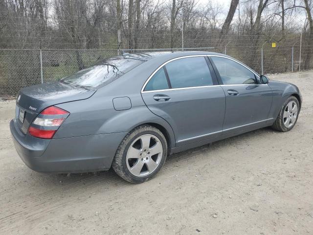 WDDNG86XX8A151444 - 2008 MERCEDES-BENZ S 550 4MATIC GRAY photo 3