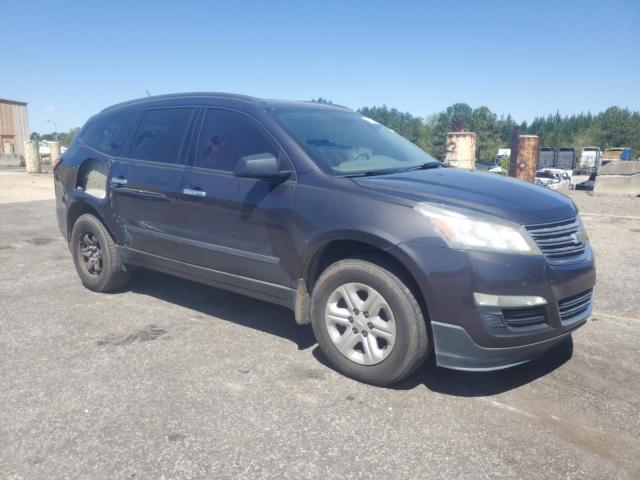 1GNKRFKD5EJ358656 - 2014 CHEVROLET TRAVERSE LS GRAY photo 4