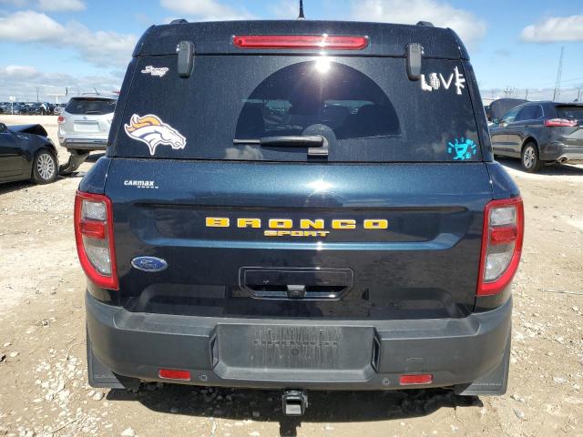 3FMCR9C61MRA79770 - 2021 FORD BRONCO SPO OUTER BANKS BLUE photo 6