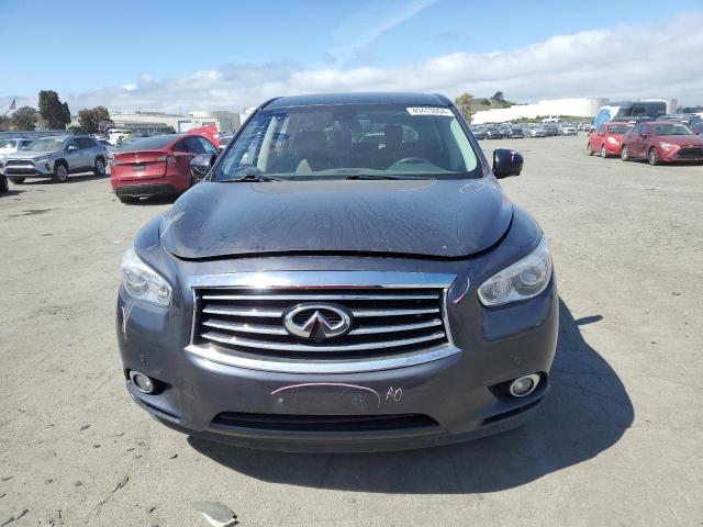 5N1AL0MM5EC501346 - 2014 INFINITI QX60 GRAY photo 5