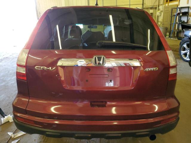 3CZRE4H56BG703062 - 2011 HONDA CR-V EX BURGUNDY photo 6