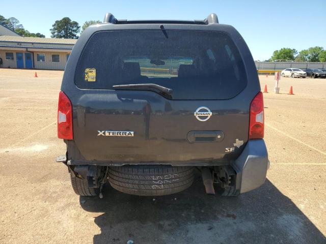 5N1AN08U85C602823 - 2005 NISSAN XTERRA OFF ROAD GRAY photo 6