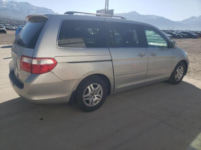 5FNRL384X7B134341 - 2007 HONDA ODYSSEY EX SILVER photo 3