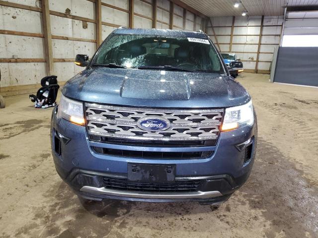 1FM5K8D84JGB05630 - 2018 FORD EXPLORER XLT BLUE photo 5