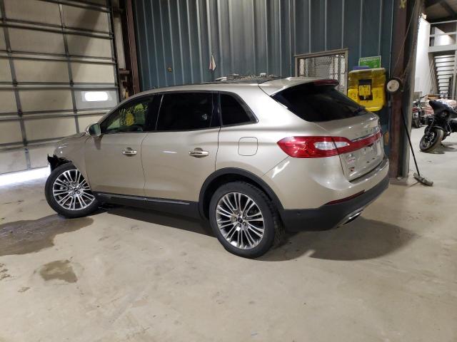 2LMPJ8LR3HBL38698 - 2017 LINCOLN MKX RESERVE Թուխ լուսանկար 2
