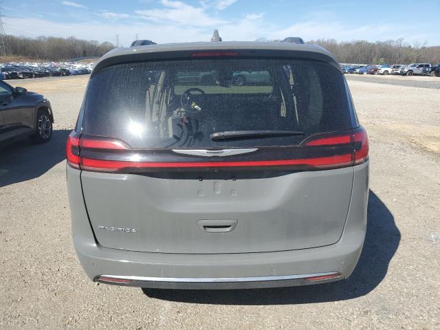 2C4RC1BG8NR133262 - 2022 CHRYSLER PACIFICA TOURING L GRAY photo 6