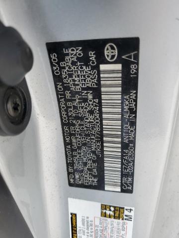 JTKDE177850049474 - 2005 TOYOTA SCION TC SILVER photo 13