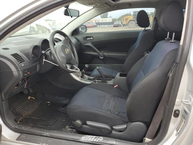 JTKDE177850049474 - 2005 TOYOTA SCION TC SILVER photo 7