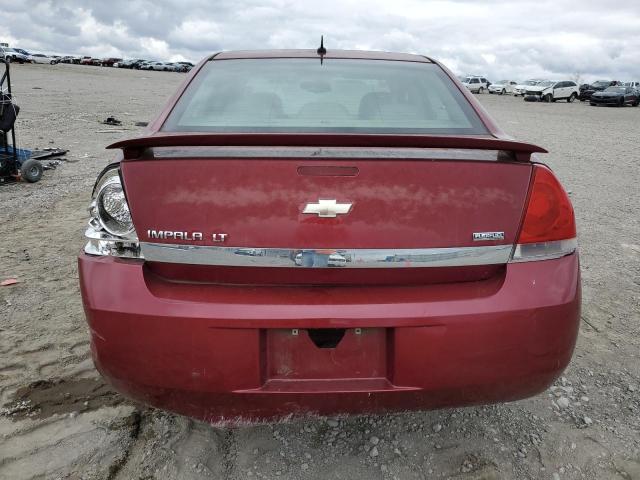 2G1WT58K081338530 - 2008 CHEVROLET IMPALA LT BURGUNDY photo 6