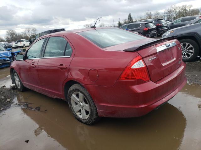 3FAHP0CG2AR201686 - 2010 FORD FUSION SEL RED photo 2
