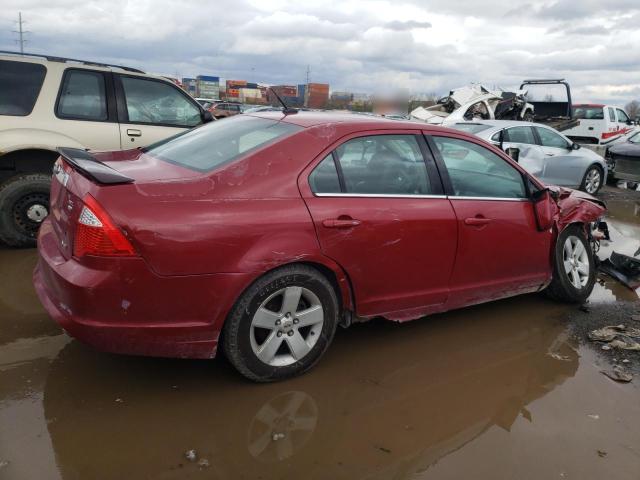 3FAHP0CG2AR201686 - 2010 FORD FUSION SEL RED photo 3