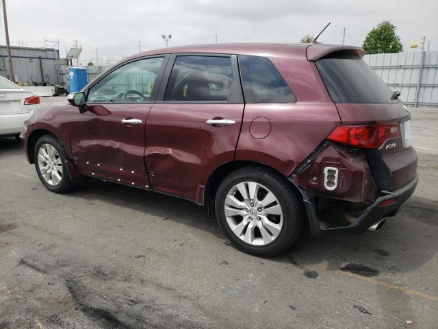 5J8TB1H51AA002835 - 2010 ACURA RDX TECHNOLOGY BURGUNDY photo 2