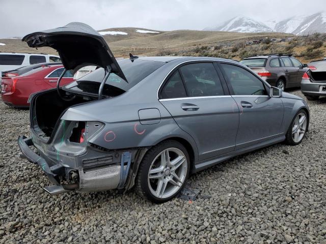 WDDGF8AB8EG251672 - 2014 MERCEDES-BENZ C 300 4MATIC SILVER photo 3