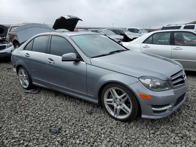 WDDGF8AB8EG251672 - 2014 MERCEDES-BENZ C 300 4MATIC SILVER photo 4