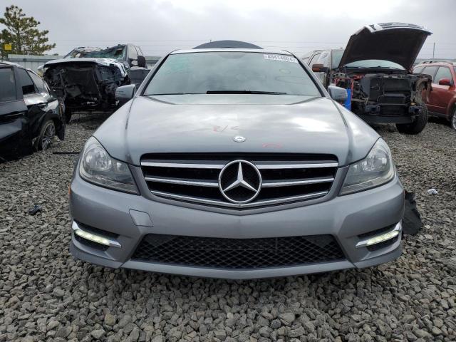 WDDGF8AB8EG251672 - 2014 MERCEDES-BENZ C 300 4MATIC SILVER photo 5