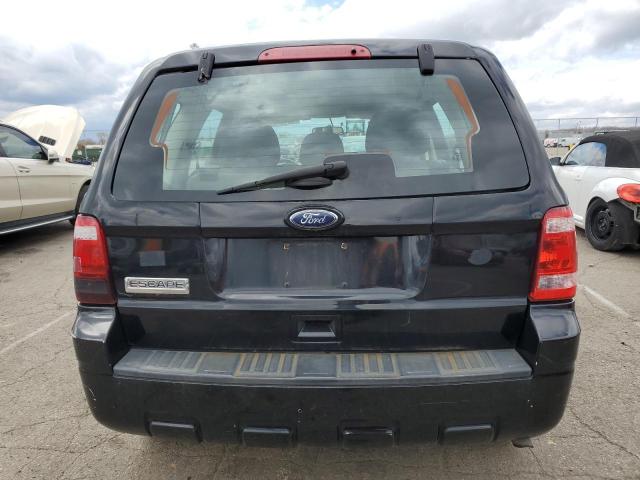 1FMCU0C7XCKB93420 - 2012 FORD ESCAPE XLS BLACK photo 6