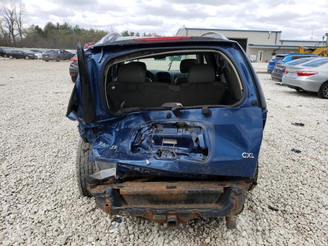 5GADT13S562325219 - 2006 BUICK RAINIER CXL BLUE photo 6