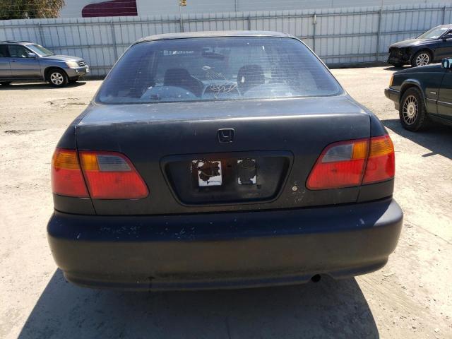 2HGEJ6615YH529300 - 2000 HONDA CIVIC BASE BLACK photo 6