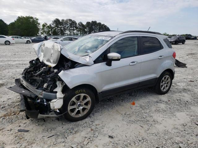 MAJ6P1TE3JC157529 - 2018 FORD ECOSPORT SE SILVER photo 1