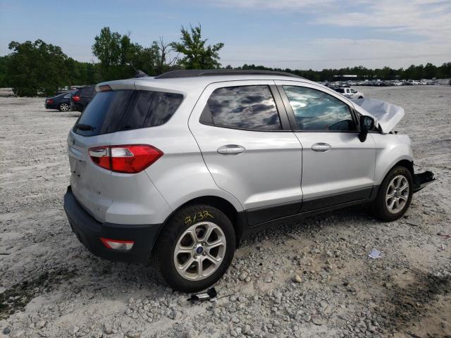 MAJ6P1TE3JC157529 - 2018 FORD ECOSPORT SE SILVER photo 3