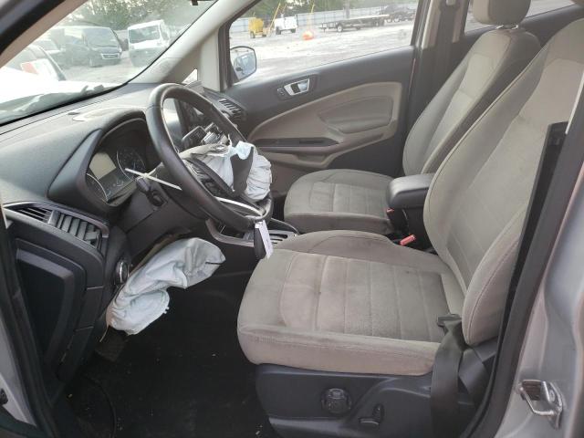 MAJ6P1TE3JC157529 - 2018 FORD ECOSPORT SE SILVER photo 7