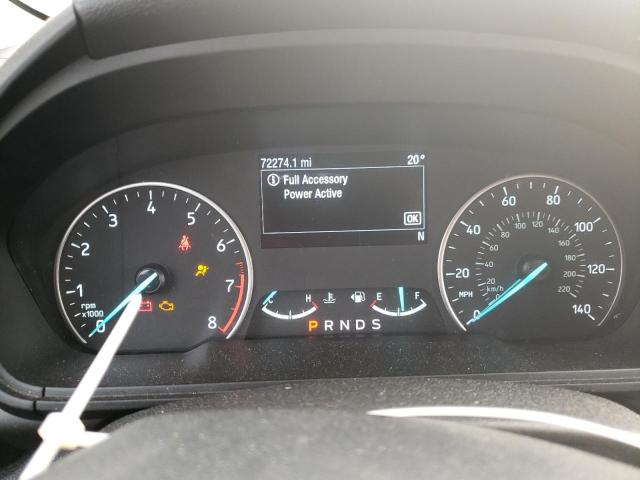 MAJ6P1TE3JC157529 - 2018 FORD ECOSPORT SE SILVER photo 9