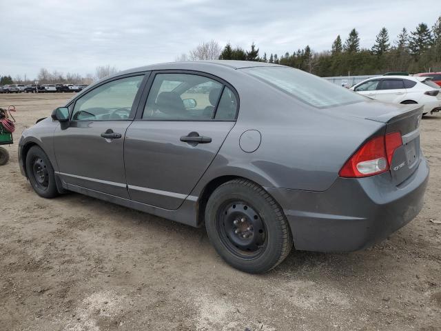 2HGFA16279H113718 - 2009 HONDA CIVIC DX GRAY photo 2