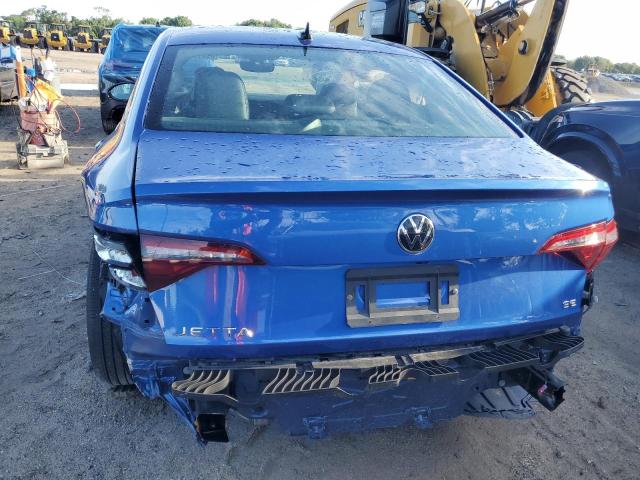 3VWEM7BU5NM031300 - 2022 VOLKSWAGEN JETTA SE BLUE photo 6