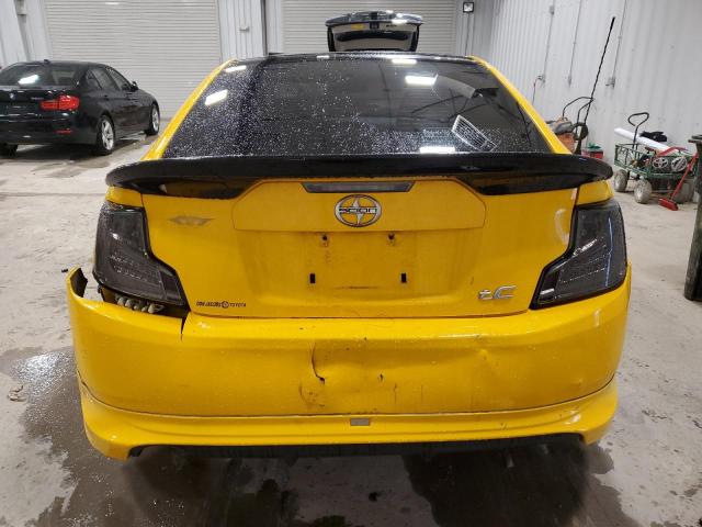 JTKJF5C74C3024810 - 2012 TOYOTA SCION TC YELLOW photo 6