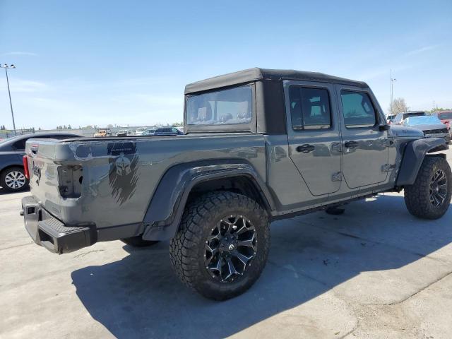 1C6HJTAG1ML569996 - 2021 JEEP GLADIATOR SPORT GRAY photo 3