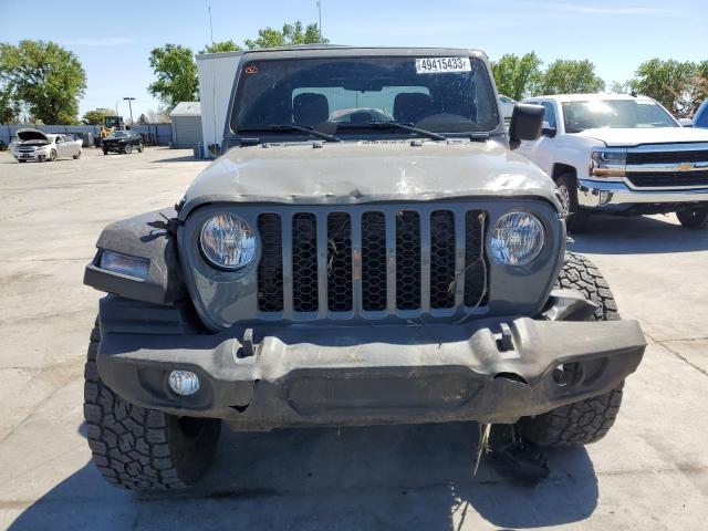 1C6HJTAG1ML569996 - 2021 JEEP GLADIATOR SPORT GRAY photo 5