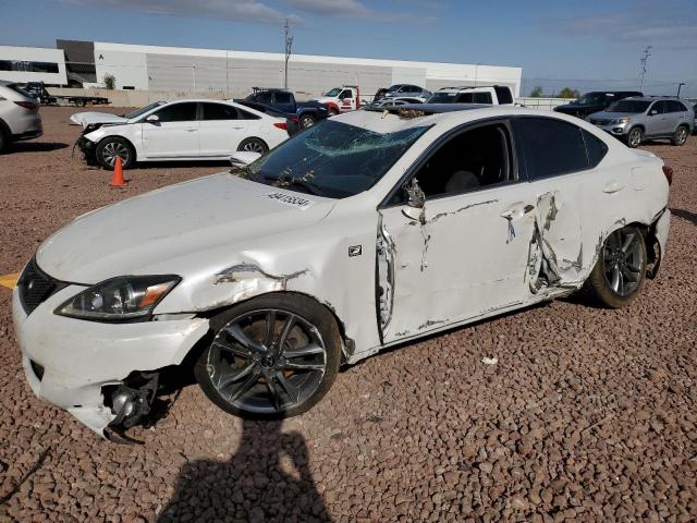 JTHBF5C23B5145183 - 2011 LEXUS IS 250 WHITE photo 1