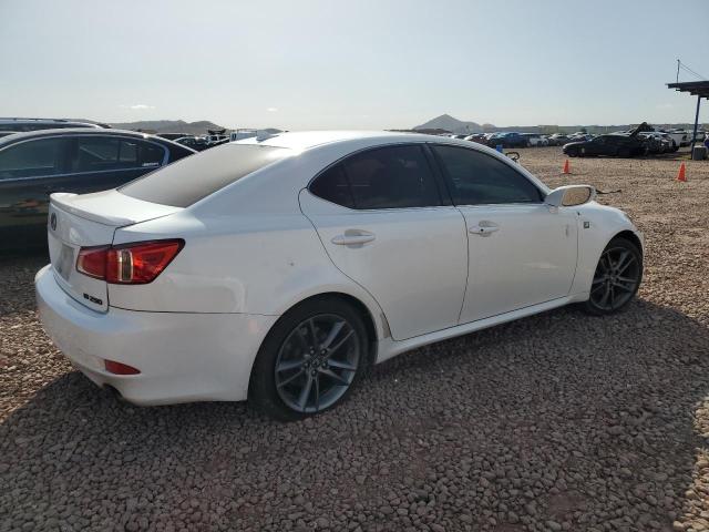 JTHBF5C23B5145183 - 2011 LEXUS IS 250 WHITE photo 3