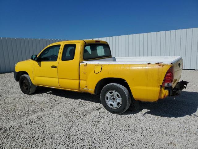 5TFTX4CN2FX057372 - 2015 TOYOTA TACOMA ACCESS CAB YELLOW photo 2