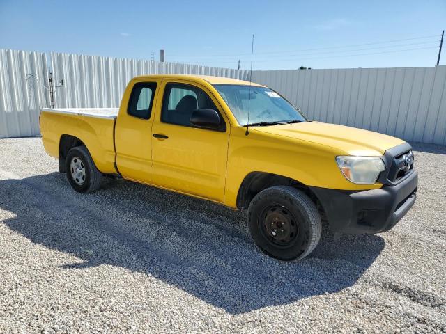 5TFTX4CN2FX057372 - 2015 TOYOTA TACOMA ACCESS CAB ყვითელი ფოტო 4