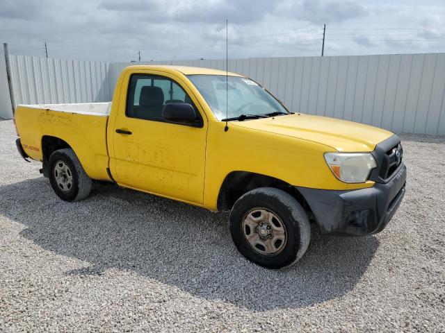 5TFNX4CN3CX013031 - 2012 TOYOTA TACOMA YELLOW photo 4