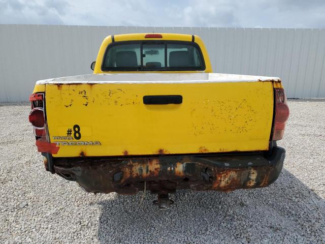 5TFNX4CN3CX013031 - 2012 TOYOTA TACOMA YELLOW photo 6