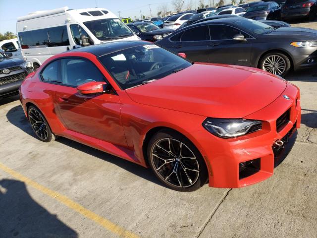 3MF13DM06R8E09696 - 2024 BMW M2 RED photo 4