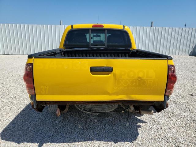 5TFJX4CN4FX053587 - 2015 TOYOTA TACOMA DOUBLE CAB YELLOW photo 6