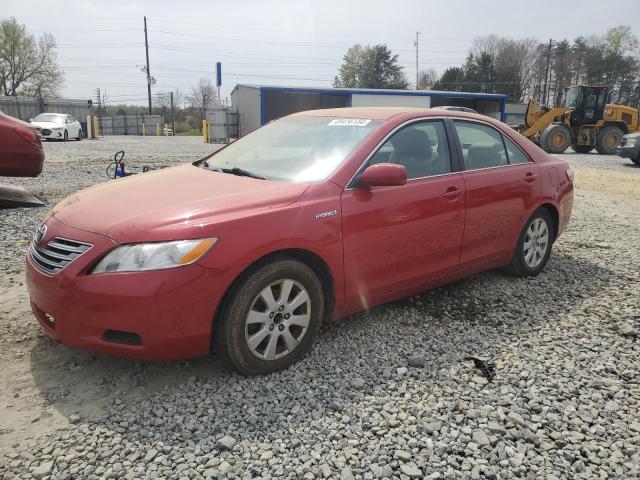 4T1BB46K37U004920 - 2007 TOYOTA CAMRY HYBRID RED photo 1