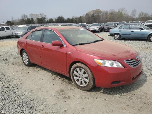 4T1BB46K37U004920 - 2007 TOYOTA CAMRY HYBRID RED photo 4