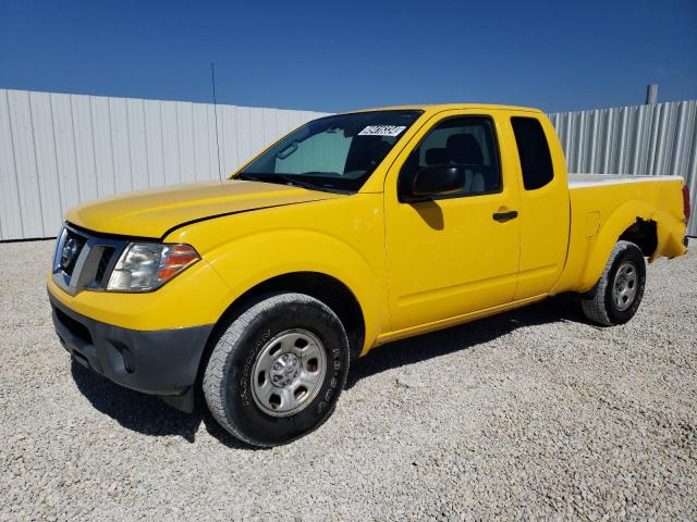 1N6BD0CT4HN711778 - 2017 NISSAN FRONTIER S YELLOW photo 1