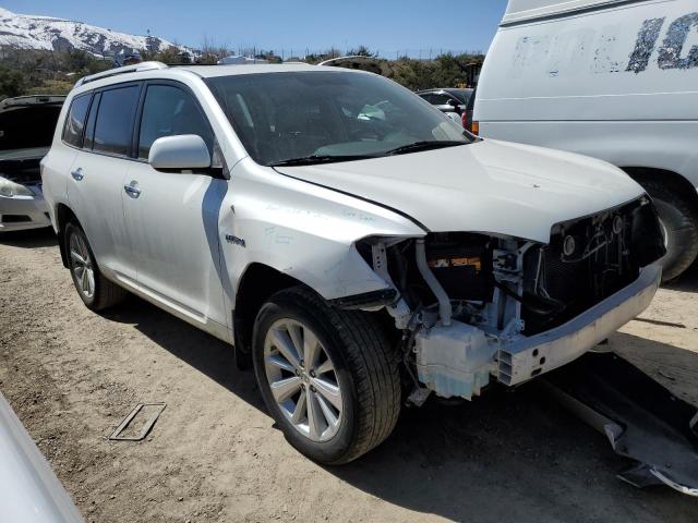 JTEEW44A292033044 - 2009 TOYOTA HIGHLANDER HYBRID LIMITED WHITE photo 4