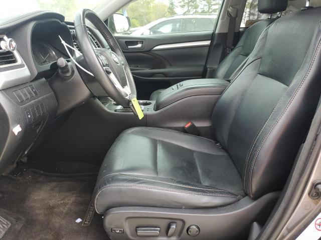 5TDJKRFH0FS091275 - 2015 TOYOTA HIGHLANDER XLE GRAY photo 7