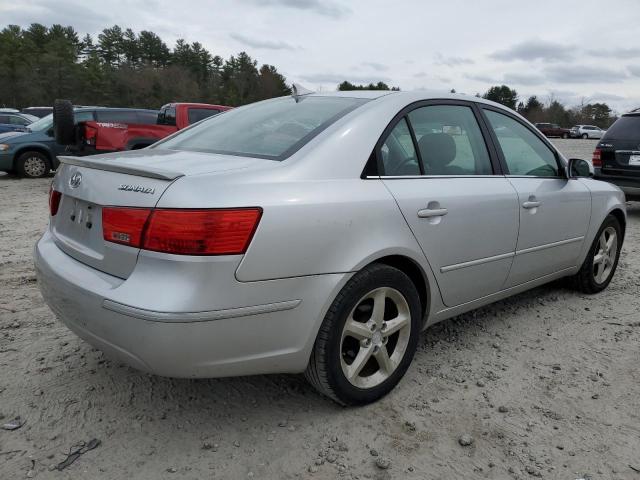 5NPEU46CX9H524534 - 2009 HYUNDAI SONATA SE SILVER photo 3