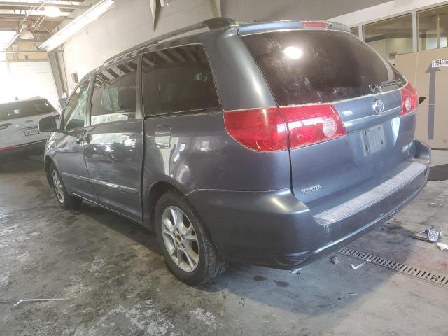 5TDZA22C26S543430 - 2006 TOYOTA SIENNA XLE BLUE photo 2